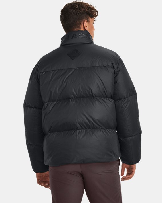 Men's ColdGear® Infrared Down Puffer Jacket, Black, pdpMainDesktop image number 1